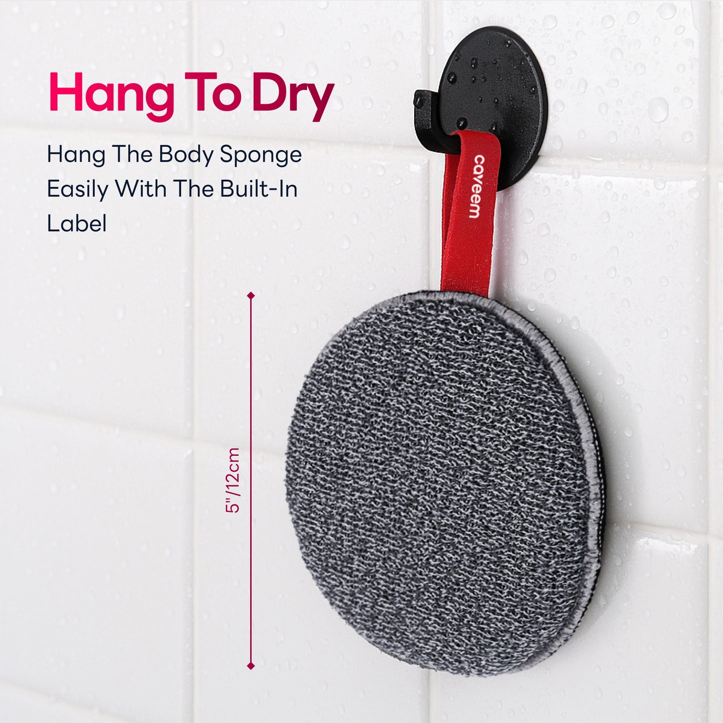 Your Gentle and Rough Lightweight Sponge for Shower