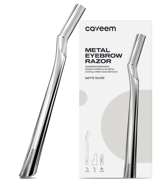Eyebrow Razor - Matte Silver