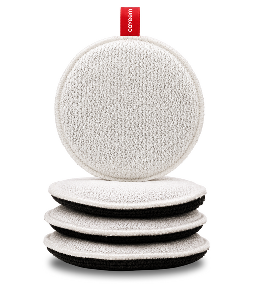 Caveem 4-Pack Dual-Sided Face Scrubbers
