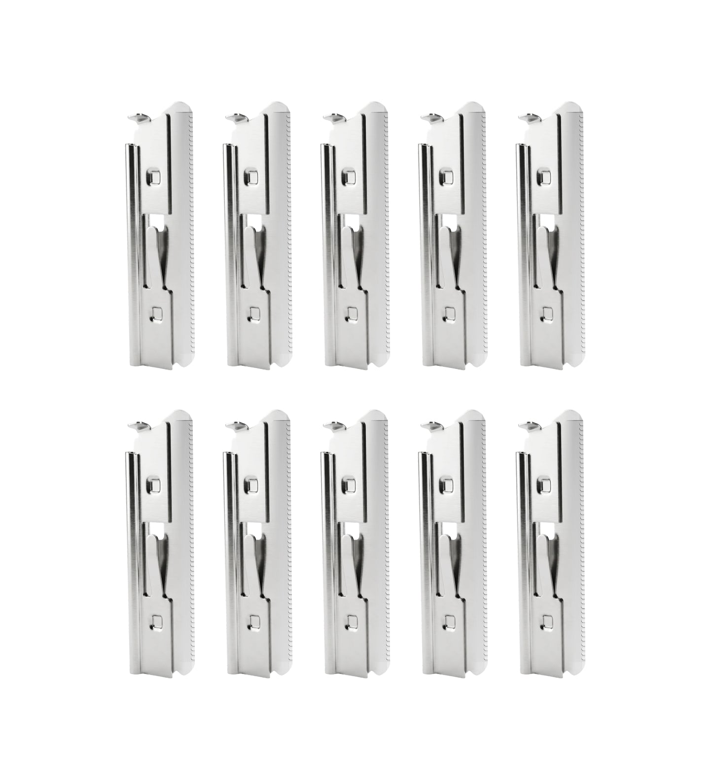 Eyebrow Razor Blades, 10 Replacement Blades for Precise Eyebrow Shaping & Facial Hair Removal